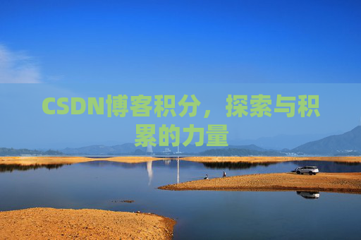CSDN博客积分，探索与积累的力量
